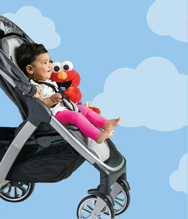 baby in stroller